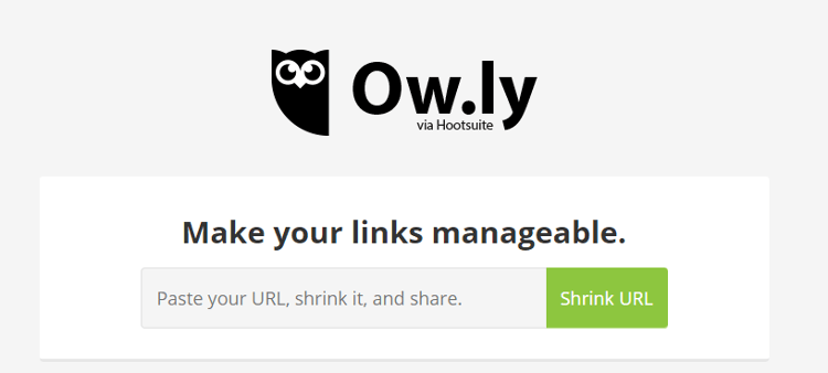 owly URL shortener