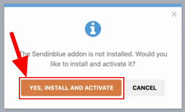 wpforms-settings-integrations-click-yes-install-sendinblue