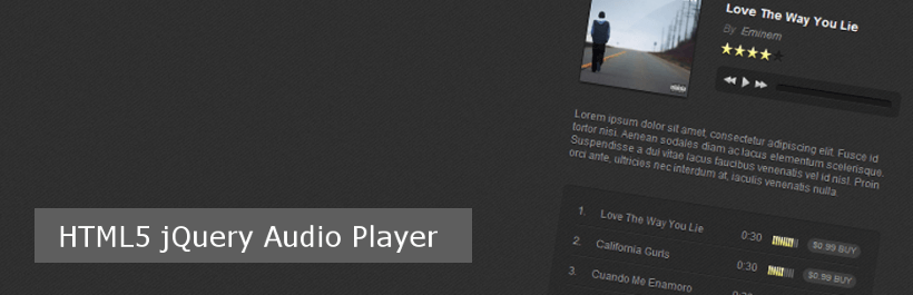 html5 audio player example code