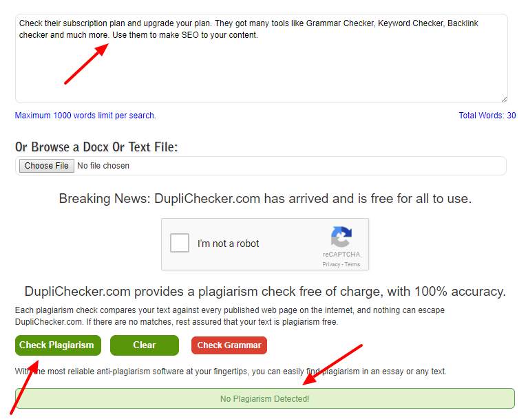 Duplichecker Best Plagiarism Checker Free Online Tools