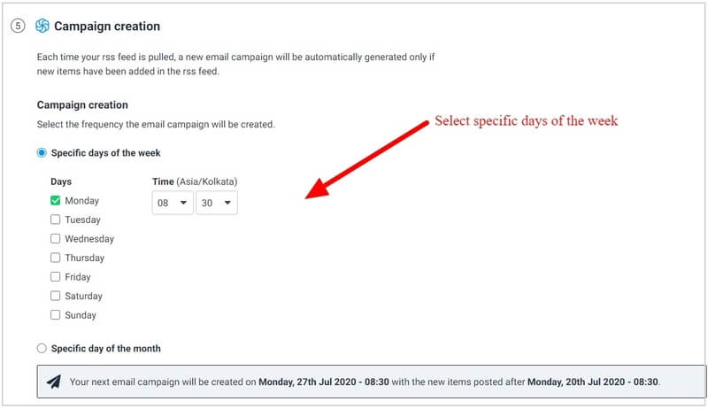 automate-newsletters-rss-email-campaign-sendinblue-rss-email-campaign-select-campaign-creation-date
