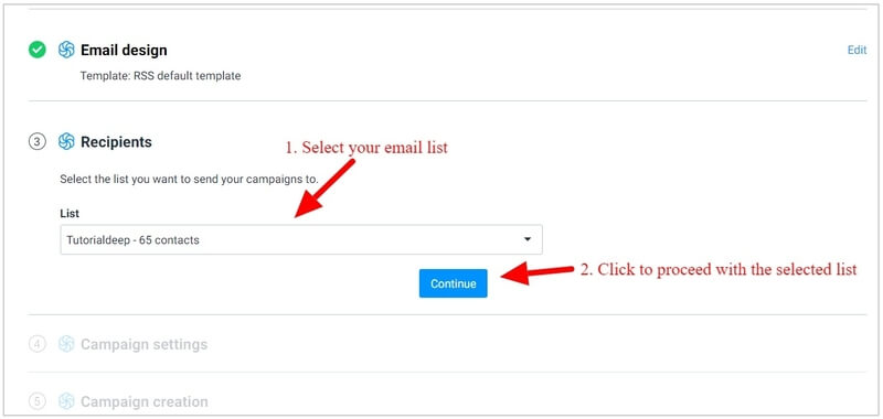 sendinblue-rss-email-campaign-select-recipient-email-list
