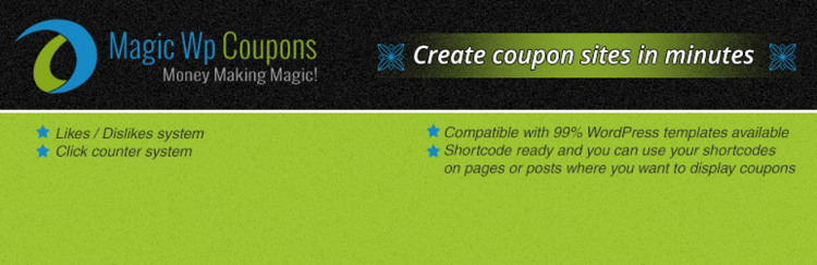 Magic WP Coupons - Lite coupon plugin