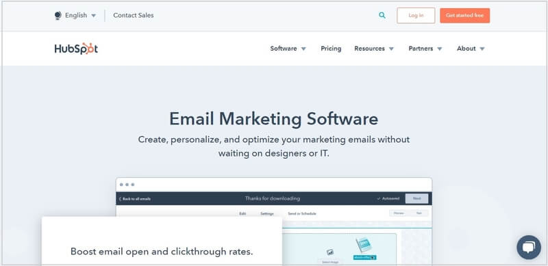 hubspot-email-marketing best Mailchimp alternatives