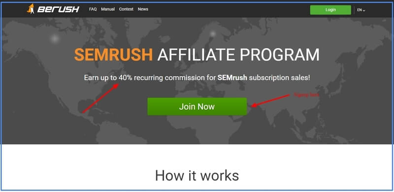 Semrush best recurring affiliate programs