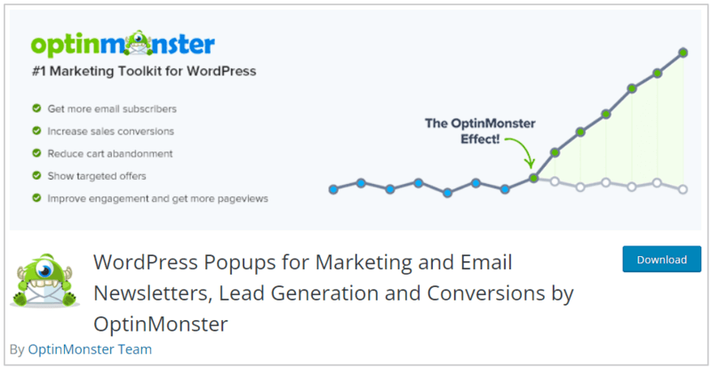 optinmonster Best Free WooCommerce Plugins For More Sales