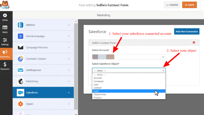 wpforms-select-salesforce-account-select-object