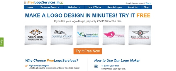 Freelogoservices Make A Logo In Minutes