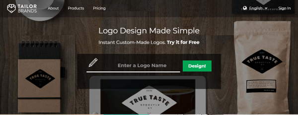 Tailor Brands Logo Design Made Simple