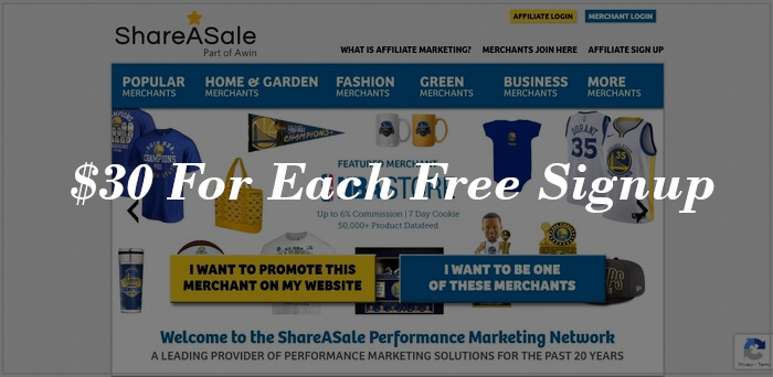 ShareASale best pay per lead affiliate program