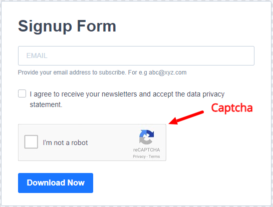 Double Opt-in Signup using Sendinblue