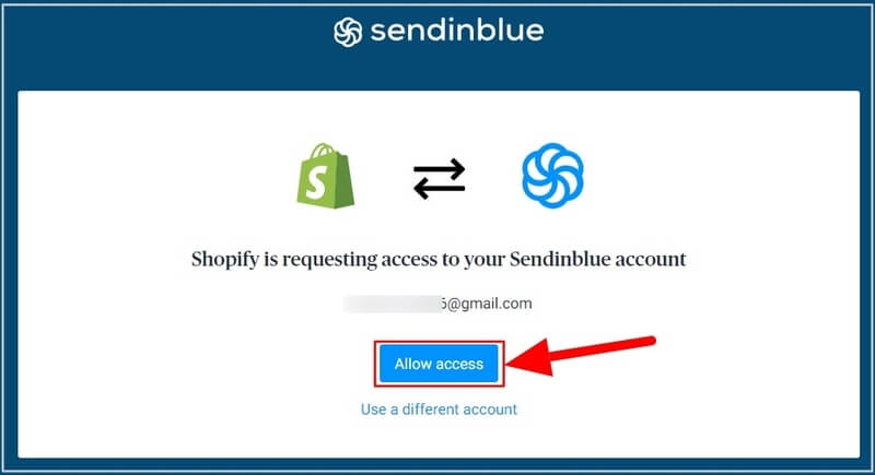 sendinblue-shopify-allow-access-sendinblue