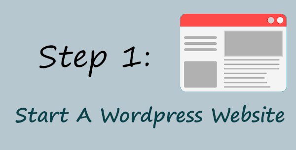 Start A WordPress Website