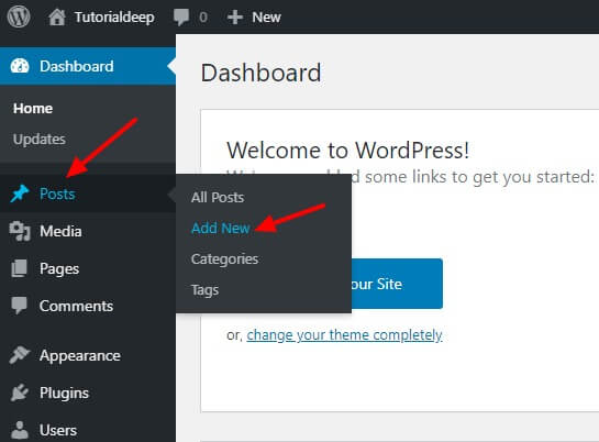 how to start your wordpress blog