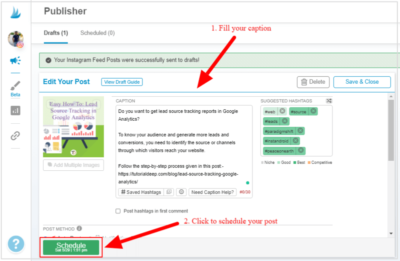 tailwind-create-click-draft-post-fill-caption-click-schedule How Tailwind Create and Schedule Instagram Posts