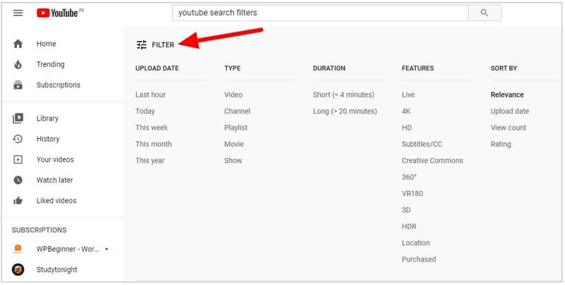 youtube-search-filters-YouTube