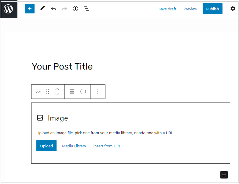 first-post-wordpress-post-editor-upload-image