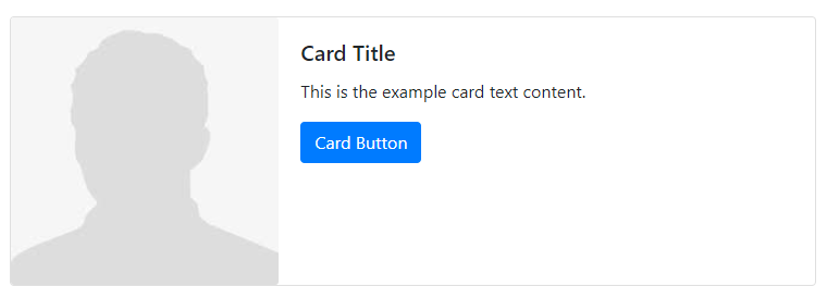 Horizontal Cards in Bootstrap 4