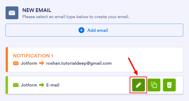 email settings notification submitter How to Create an Event Registration Form Online?