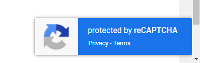 wp google recaptcha showing