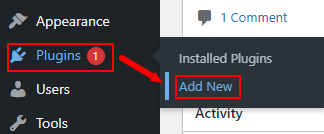 wp plugin add new