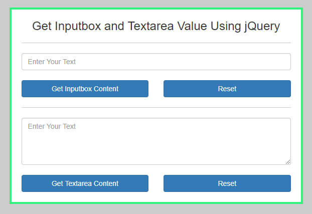 get-input-textbox-value-and-textarea-value-with-jquery