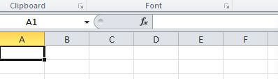 Columns in Microsoft Excel
