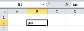 Autofill months Enter Month in a Cell