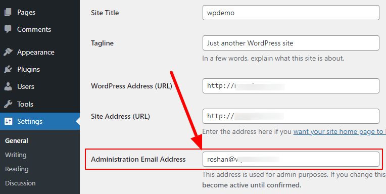 wp-dashboard-setting-general-change-email1