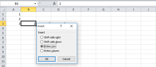 other method select entire row