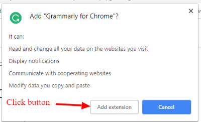 goole chrome free grammarly