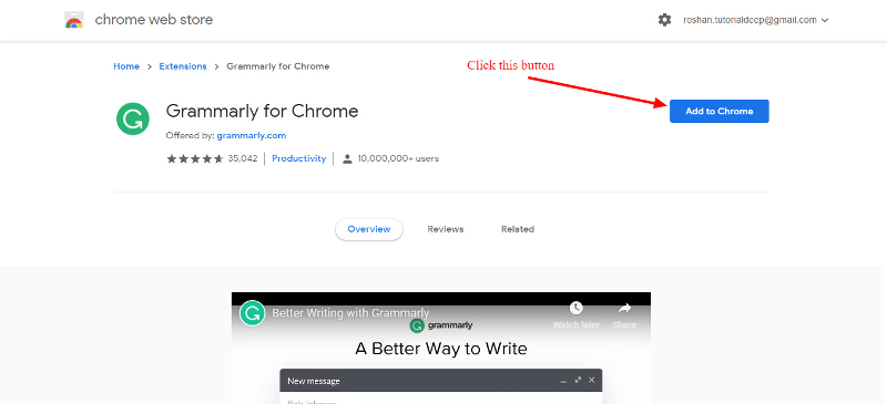 Grammarly Extension For Chrome