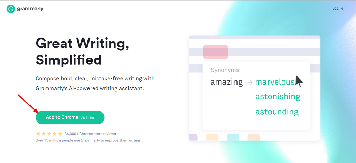 grammarly plugin chrome