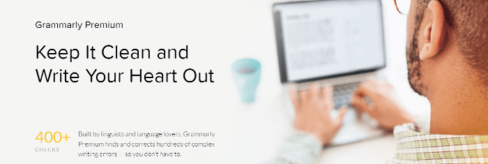 Grammarly english writing premium page