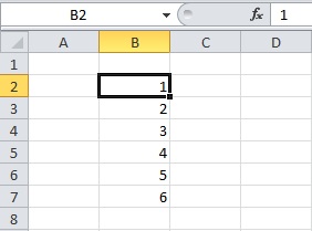 move data from one cell to another Enter Data in Excel