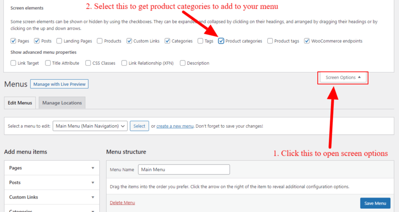 click-screen-option-select-product-categories