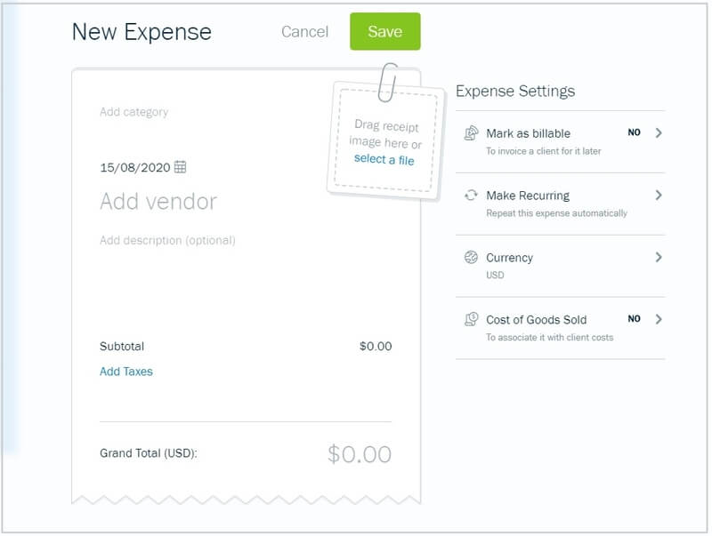 click-new-expense-fill-expense