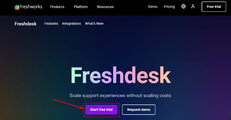 Freshdesk homepage Freshdesk Review