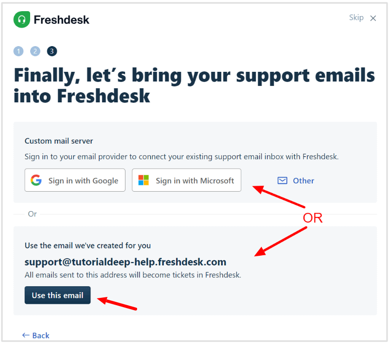 signup-freshdesk-support-email