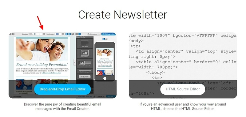 Create newsletter