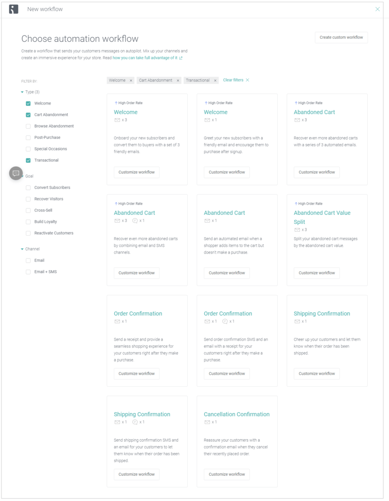 ecommerce-automation-workflow Omnisend Review