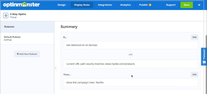 optinmonster--review-display-rules-summary