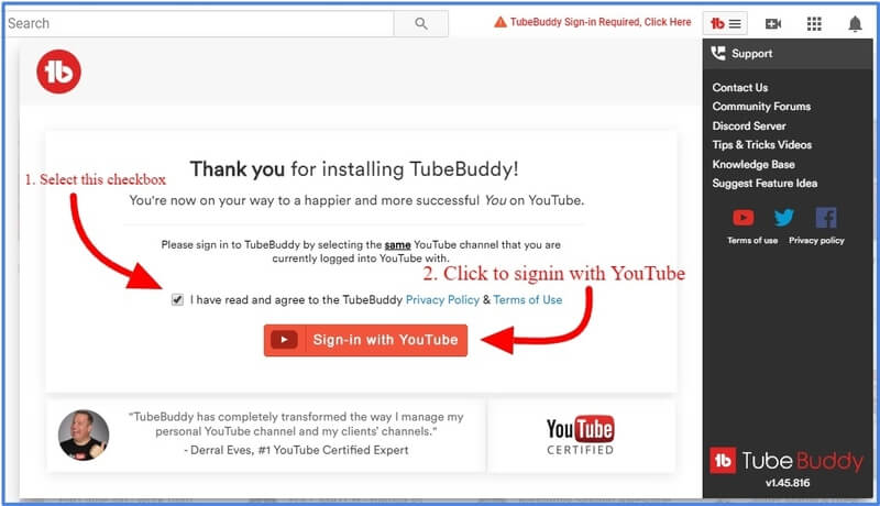 TubeBuddy signin-with-youtube-select-click-signin-youtube