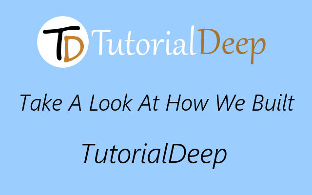 Tutorialdeep Blueprint