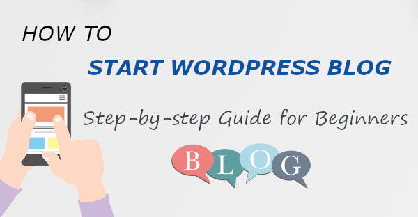 start Wordpress blog