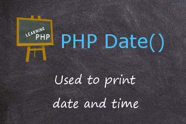 PHP Date function With Examples on Formatting Dates