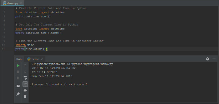 How To Find The Current Date And Time Using Python