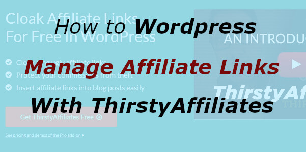 How to Manage Affiliate Links in Wordpress