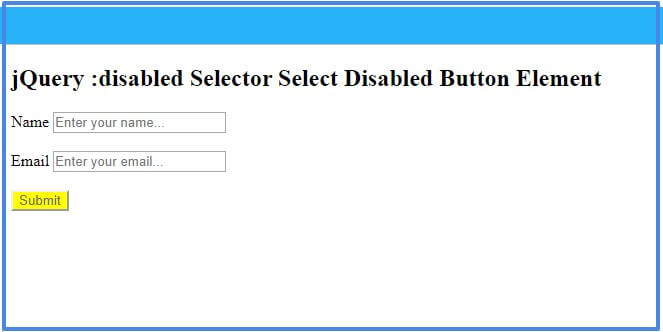 jquery-disabled-selector