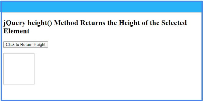 jquery-height-method